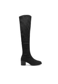 Jenny Fairy Kozaki HY PID-24-06 Czarny. Kolor: czarny. Materiał: materiał #1