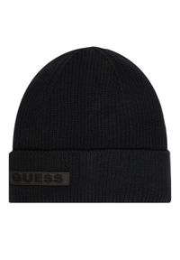 Guess Czapka AM9583 POL01 Czarny. Kolor: czarny. Materiał: wiskoza #1