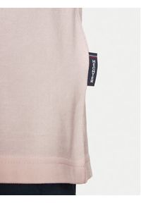 Hechter Paris Polo 74004 151902 Różowy Regular Fit. Typ kołnierza: polo. Kolor: różowy. Materiał: bawełna #4