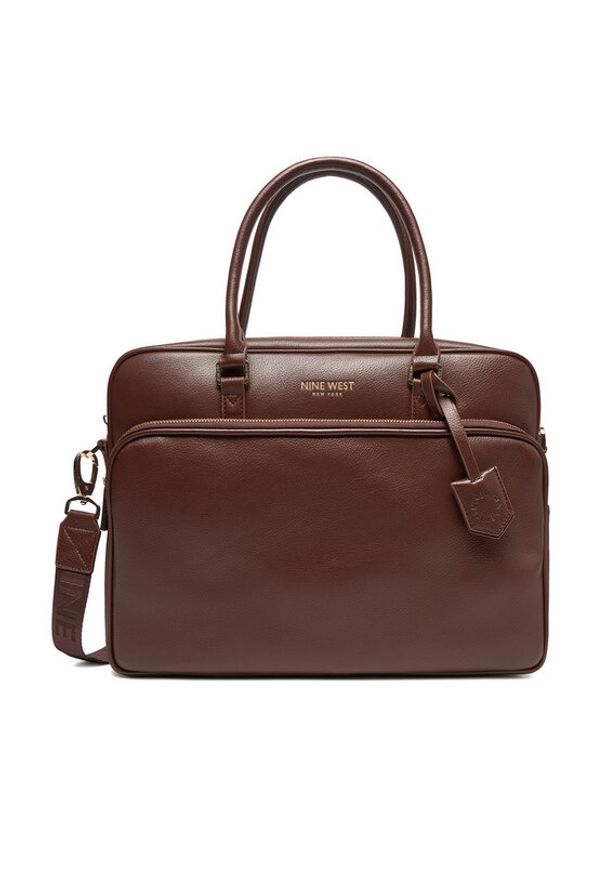 Nine West Torba na laptopa CEO-EMMA-LA482-2847 Brązowy. Kolor: brązowy. Materiał: syntetyk, materiał