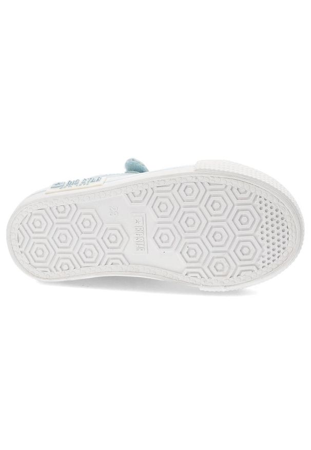 Big-Star - Niebieskie Trampki Big Star Na Rzep Buty Dziecięce. Okazja: na co dzień. Wysokość cholewki: przed kostkę. Zapięcie: rzepy. Kolor: niebieski. Materiał: materiał, syntetyk, jeans, guma. Szerokość cholewki: normalna. Styl: sportowy, casual, elegancki