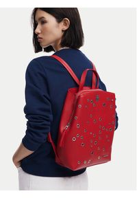 Desigual Plecak Rebel Sumy Red 25SAKP31 Czerwony. Kolor: czerwony. Materiał: skóra #5