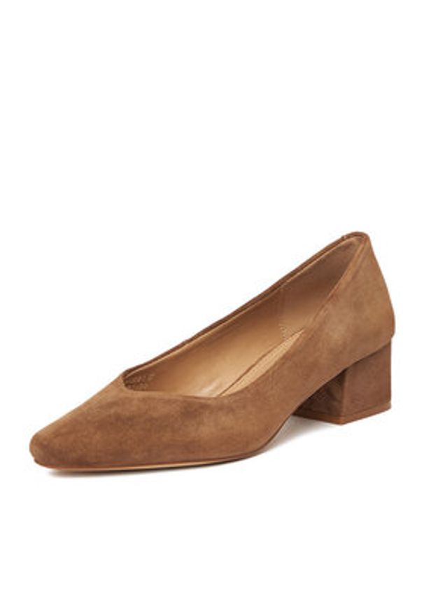 Lasocki Półbuty CEO-HY2638-1 Brązowy. Kolor: brązowy. Materiał: zamsz, skóra