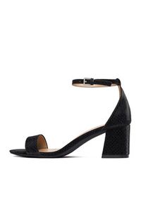 DeeZee Sandały CEO-HJY0223010-1 Czarny. Kolor: czarny. Materiał: materiał #6