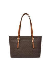 MICHAEL Michael Kors Torebka Quinn 30T5GQNT2B Brązowy. Kolor: brązowy. Materiał: skórzane