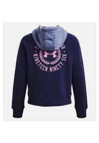 Bluza z kapturem Damska Under Armour Rival Fleece Kobieta. Typ kołnierza: kaptur. Kolor: wielokolorowy, różowy, niebieski