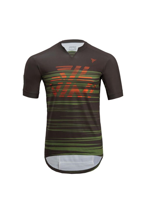 Jersey Silvini Gallo. Kolor: zielony, wielokolorowy, pomarańczowy, brązowy. Materiał: jersey