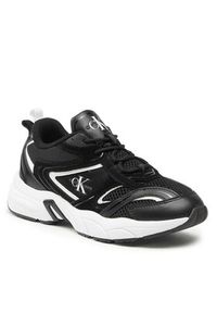 Calvin Klein Jeans Sneakersy Retro Tennis Su-Mesh wN YW0YW00891 Czarny. Kolor: czarny. Materiał: materiał #3