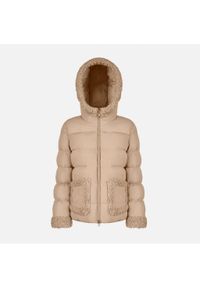 Geox - Kurtka GEOX W VILDE Beżowy. Kolor: beżowy. Materiał: tkanina #1