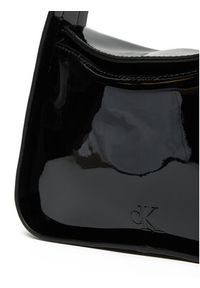 Calvin Klein Jeans Torebka K60K613044 Czarny. Kolor: czarny. Materiał: skórzane #4