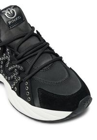 Pinko - PINKO Sneakersy Ariel 16 SS0085T029 Czarny. Kolor: czarny. Materiał: skóra, zamsz #5