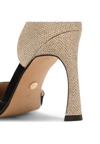 Nine West Czółenka ATIYA JF2186-1 Czarny. Kolor: czarny. Materiał: materiał #4
