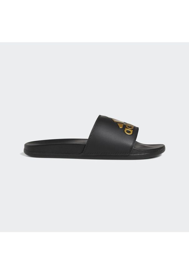 Adidas - adilette Comfort Slides. Kolor: pomarańczowy, wielokolorowy, żółty, czarny