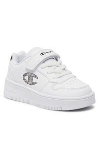 Champion Sneakersy Rebound Platform Glitter G Ps Low Cut Shoe S32830-CHA-WW009 Biały. Kolor: biały #5