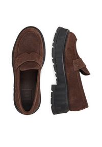 G-Star RAW - G-Star Raw Loafersy EO-HAYAT-9001-25 Brązowy. Kolor: brązowy. Materiał: zamsz, skóra #4
