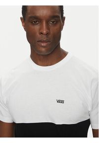 Vans T-Shirt Colorblock Tee VN0A3CZDY281 Czarny Classic Fit. Kolor: czarny. Materiał: bawełna #6