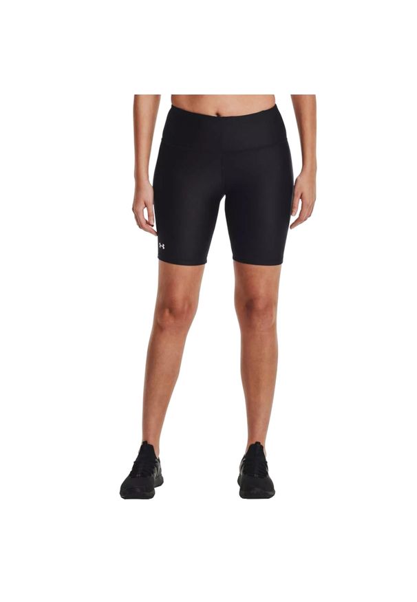 Spodenki sportowe damskie Under Armour HG Bike Shorts. Kolor: czarny. Materiał: poliester, elastan. Sport: kolarstwo