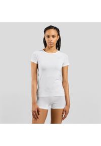 Koszulka damska Odlo BL TOP crew neck s/s PERFORMANCE X-LIGHT. Kolor: biały