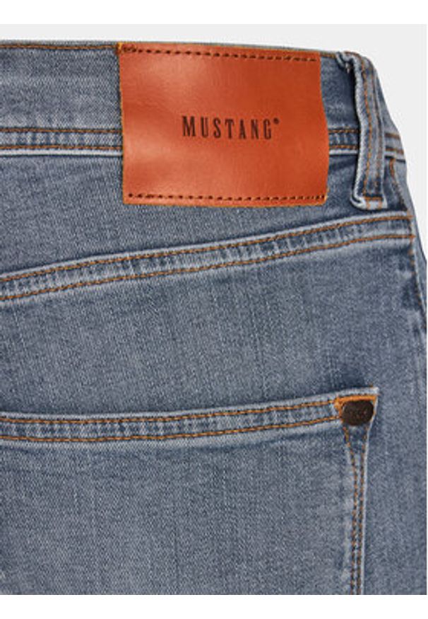 Mustang Jeansy Vegas 1013707 Niebieski Slim Fit. Kolor: niebieski