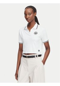 Beverly Hills Polo Club Polo L2605-HR Biały Regular Fit. Typ kołnierza: polo. Kolor: biały. Materiał: bawełna #1