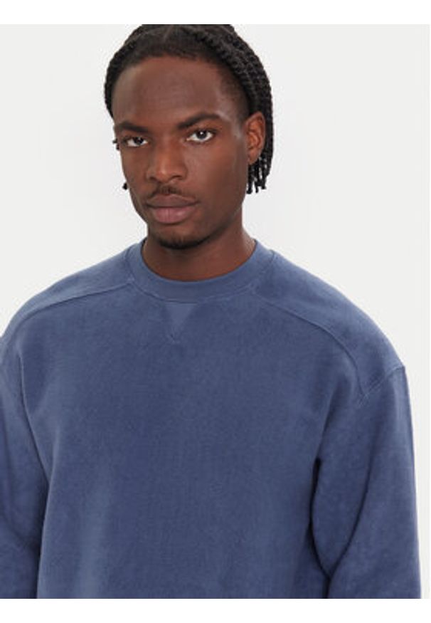 United Colors of Benetton - United Colors Of Benetton Bluza 3NMEU109T Granatowy Regular Fit. Kolor: niebieski. Materiał: bawełna