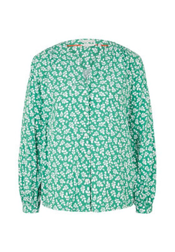 Tom Tailor Bluzka 1035244 Zielony. Kolor: zielony. Materiał: wiskoza