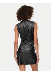 only - ONLY Sukienka z imitacji skóry Mone 15360231 Czarny Slim Fit. Kolor: czarny. Materiał: skóra #6