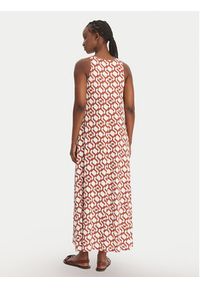 Max Mara Beachwear Sukienka letnia Paste 2616621069 Miedziany Regular Fit. Kolor: brązowy. Materiał: wiskoza. Sezon: lato #5
