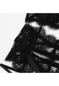 Intica - Koronkowy zestaw bielizny na romantyczne chwile Kaarina. Kolor: czarny. Materiał: koronka. Wzór: koronka #7