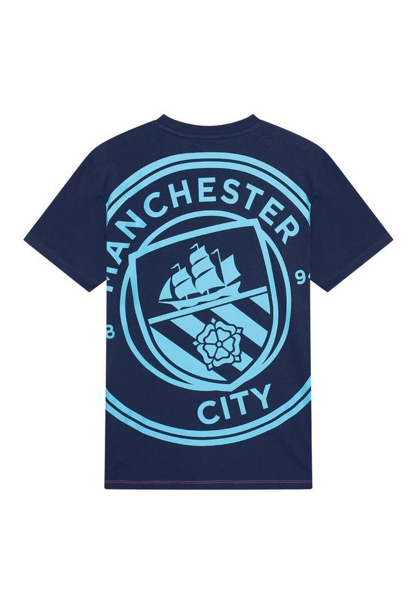 MANCHESTER CITY - Koszulka Manchester City dla mężczyzn. Kolor: niebieski. Materiał: bawełna. Sport: piłka nożna