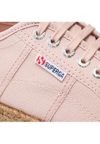 Superga Espadryle Rope 2730 S00CF20 Różowy. Kolor: różowy. Materiał: materiał