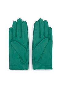 Wittchen - Damskie rękawiczki skórzane samochodowe klasyczne zielone. Kolor: zielony. Materiał: skóra. Sezon: wiosna, jesień. Styl: klasyczny #3