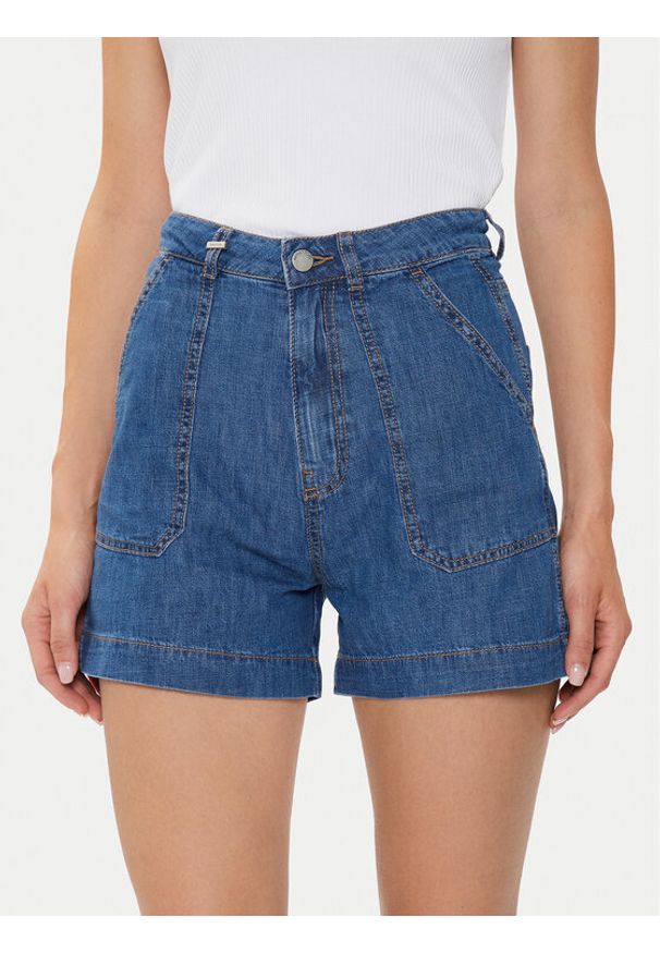 United Colors of Benetton - United Colors Of Benetton Szorty jeansowe 42CLD9015 Niebieski Regular Fit. Kolor: niebieski. Materiał: bawełna