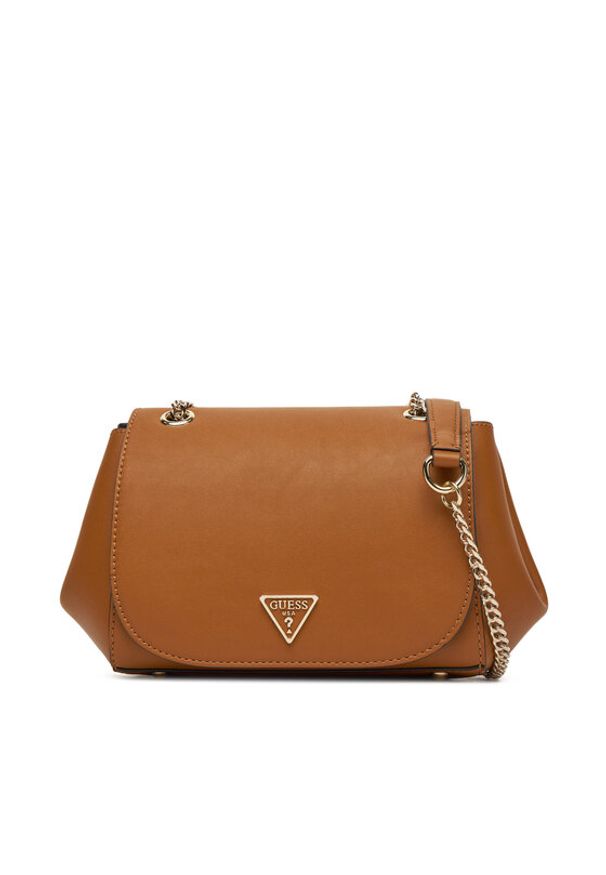 Guess Torebka HWNG96 69210 Brązowy. Kolor: brązowy. Materiał: skórzane
