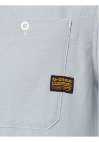 G-Star RAW - G-Star Raw Koszula Bristum 2.0 D23553-D748 Granatowy Slim Fit. Kolor: niebieski. Materiał: bawełna #4