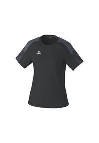 ERIMA - Koszulka damska Erima Evo Star. Kolor: czarny, szary, wielokolorowy. Długość rękawa: raglanowy rękaw. Sport: piłka nożna #1