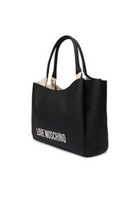 Love Moschino - LOVE MOSCHINO Torebka JC4107PP1PKD000B Czarny. Kolor: czarny. Materiał: skórzane #5
