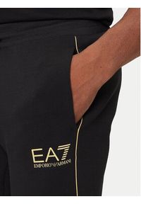 EA7 Emporio Armani Spodnie dresowe 7M000672 AF14146 UC001 Czarny Slim Fit. Kolor: czarny. Materiał: syntetyk