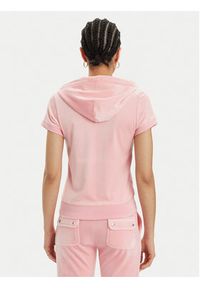 Juicy Couture Bluza Chadwick JCBAS223810 Różowy Slim Fit. Kolor: różowy. Materiał: syntetyk #5