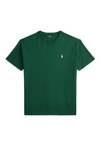 Polo Ralph Lauren T-Shirt 710671438531 Zielony Regular Fit. Typ kołnierza: polo. Kolor: zielony. Materiał: bawełna #4