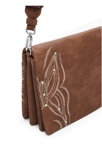 Desigual Torebka 25SAXP86 Brązowy. Kolor: brązowy. Materiał: skórzane #6
