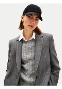 TOMMY HILFIGER - Tommy Hilfiger Czapka z daszkiem Th Flag Soft 6 Panel AW0AW17781 Czarny. Kolor: czarny. Materiał: materiał, bawełna
