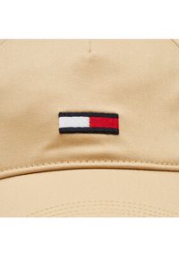 Tommy Jeans Czapka z daszkiem Tjm Elongated Flag 5 Panel Cap AM0AM11692 Beżowy. Kolor: beżowy. Materiał: materiał