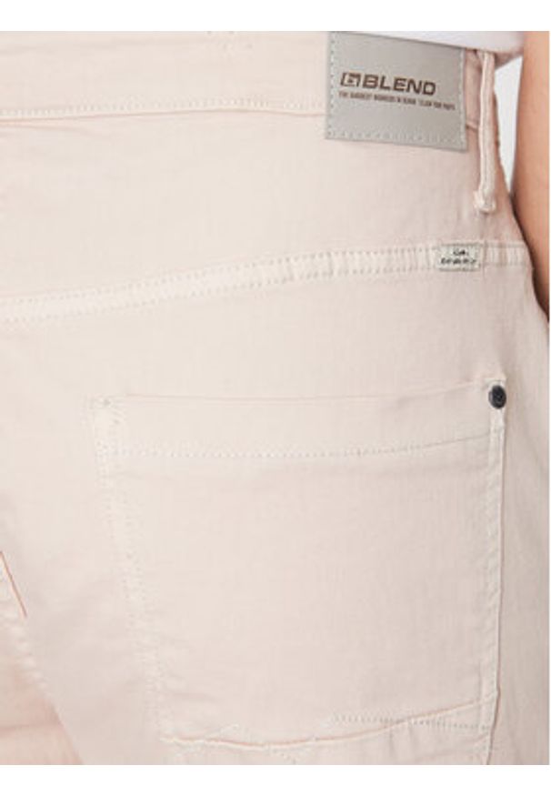 Blend Jeansy 20715087 Écru Slim Fit
