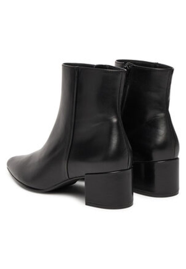 HÖGL Botki Beatrice 0-104703-0100 Czarny. Kolor: czarny. Materiał: skóra