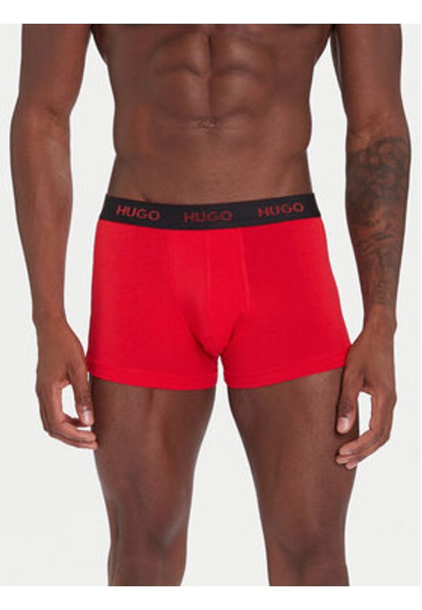 Hugo - HUGO Komplet bokserek 50532611 Kolorowy. Materiał: bawełna. Wzór: kolorowy