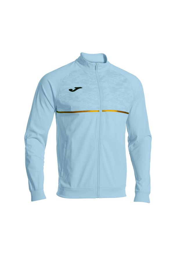 Bluza do biegania męska Joma Record III Full Zip. Kolor: niebieski
