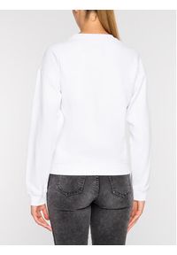 Armani Exchange Bluza 8NYM02 YJ68Z 1000 Biały Regular Fit. Kolor: biały. Materiał: bawełna