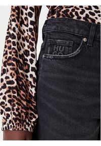 Hugo - HUGO Jeansy 50546496 Czarny Wide Leg. Kolor: czarny
