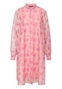 Bruuns Bazaar Sukienka koszulowa Pihilina BBW3255 Różowy Regular Fit. Kolor: różowy. Materiał: syntetyk. Typ sukienki: koszulowe #7